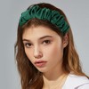 Unique Bargains Women's Solid Color Pleated Headband 1 Pc - 2 of 4