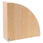 26-slot bamboo swivel knife block