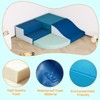 Orieon 4-Piece Soft Foam Climbing Blocks for Toddlers, PU Leather Indoor Playground Set for Crawling, Sliding & Learning. - 4 of 4