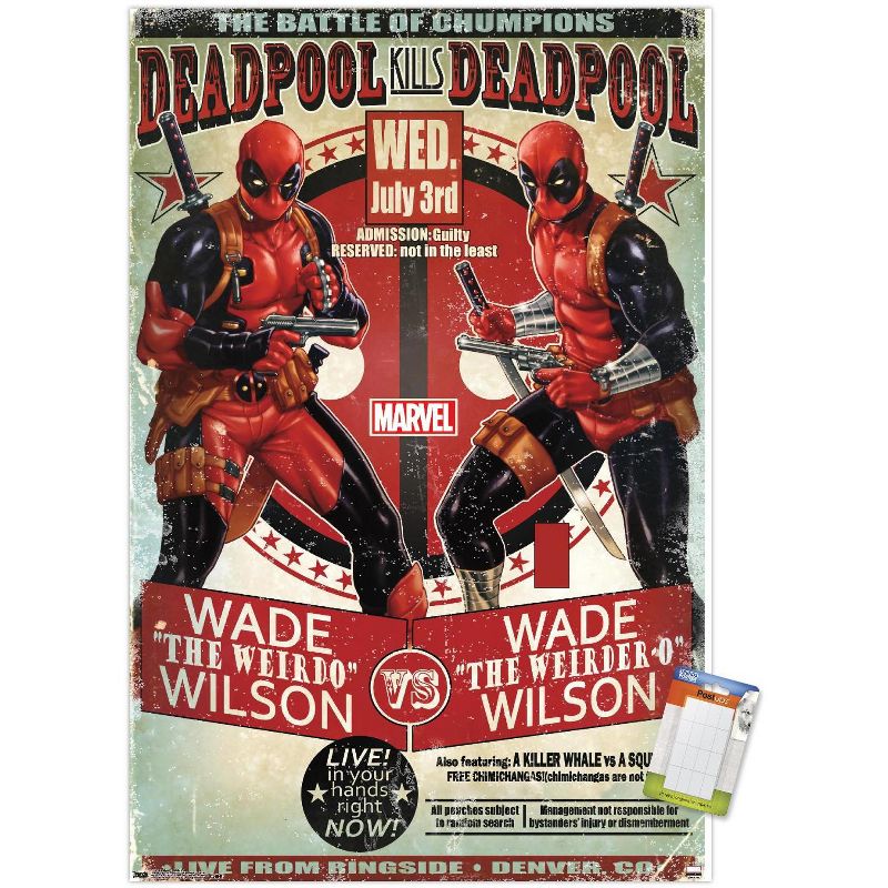 Trends International Marvel Comics - Deadpool - Chumpions Unframed Wall Poster Prints, 1 of 7