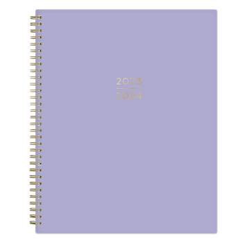 Yao Cheng for Blue Sky 2023-24 Academic Planner Flexible Cover 8.5"x11" Weekly/Monthly Wirebound Lavender