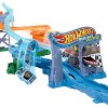 Jurassic World Hot Wheels Racer Verse Rebirth Crash and Splash Track Set and Die-Cast Dinosaur Toy Car - 4 of 4