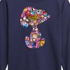 Boys' - Peanuts - Snoopy Silhouette Pattern Long Sleeve Graphic T-Shirt - 2 of 4
