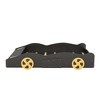 Sapphtopaz Bed Frame for Kids with Race Car-Shaped Wood Platform Bed with Wheels and Storage for Boys & Girls, Bedroom, Nursery - 4 of 4
