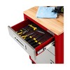 Seville Classics UltraHD 2-Drawer Rolling Cabinet, 20" x 18" x 34.7" - 4 of 4