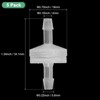 Unique Bargains Plastic Ozone Resistance High-Strength Weather-Resistant Valve 3 Pcs 5 Pcs 5/32" - 3 of 4