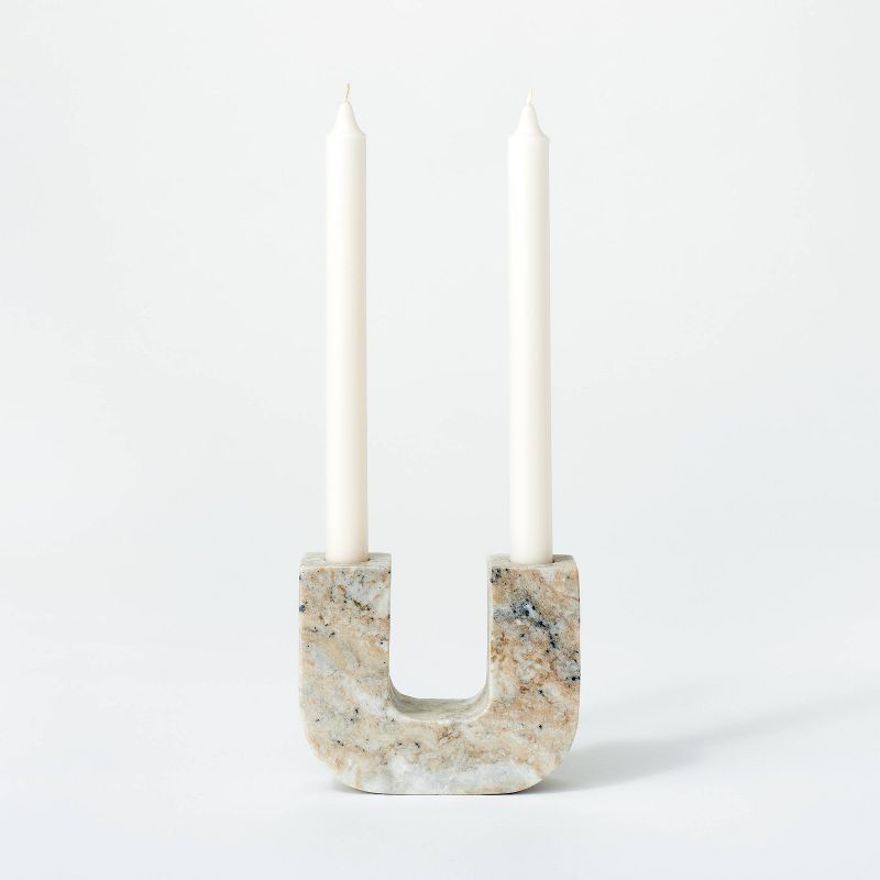 Marble Taper Candle Holder - Threshold&#8482; designed with Studio McGee, 5 of 12