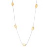 Silpada 'Golden Harvest' Sterling Silver and Brass Necklace, 18" + 2" - 2 of 4