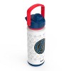 Zak Designs Antimicrobial 20oz Stainless Steel Double Wall Vacuum Beacon Bottle - 4 of 4