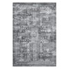 Washable Area Rug Retro Chic Medallion Distressed Design Living Room - 4 of 4