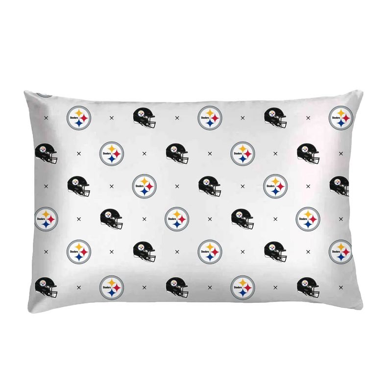 NFL Pittsburgh Steelers Small X Twin Sheet Set - 3pc, 3 of 4