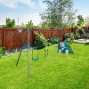 blackish green interesting four function swingset - 2 of 4