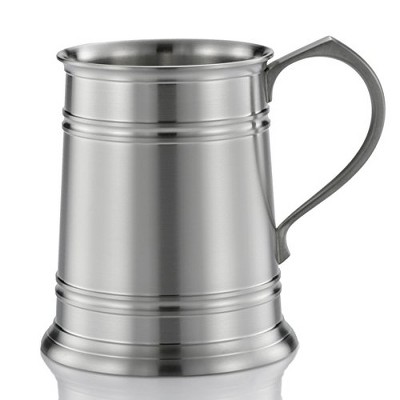 Royal Selangor Hand Finished Modern Tankards Collection Pewter Straight Sided Tankard (M) Gift
