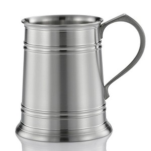 Royal Selangor Hand Finished Modern Tankards Collection Pewter Straight Sided Tankard (M) Gift - 1 of 4
