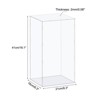 Unique Bargains Acrylic Dustproof Protection Showcase for Collectibles Display - 2 of 3