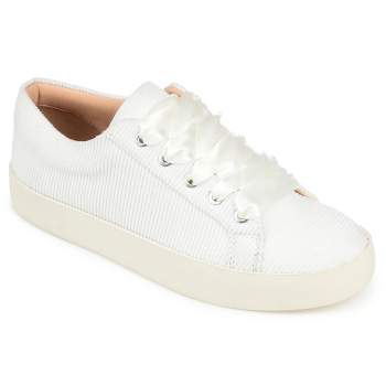 Journee Collection Womens Kinsley Tru Comfort Foam Round Toe Lace Up Sneakers