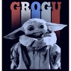 Women's Star Wars The Mandalorian Fourth of July Grogu Portrait T-Shirt - 2 of 4