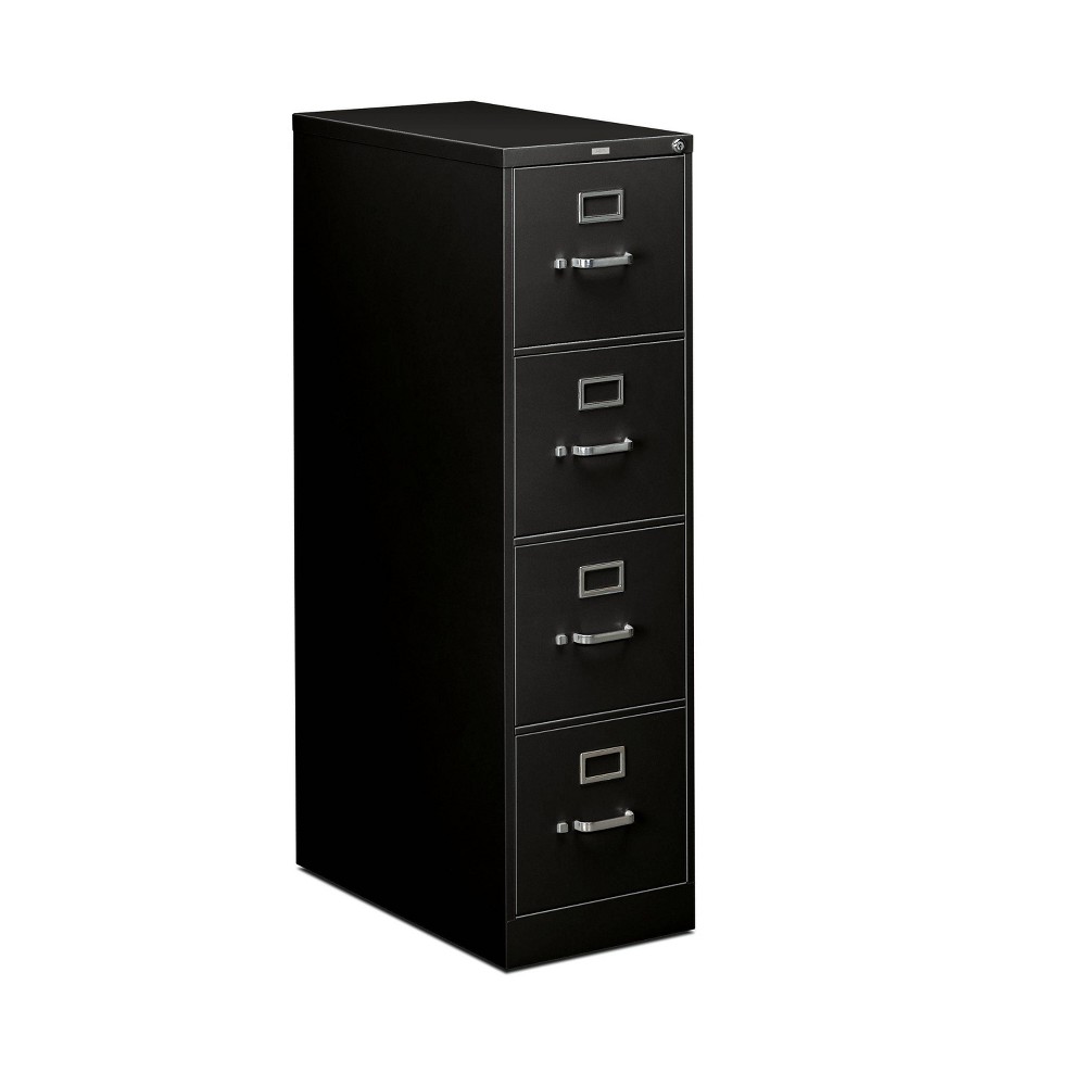 UPC 089192040537 product image for 4 Drawer Office Filing Cabinet Full Suspension Legal File Cabinet Black - HON | upcitemdb.com
