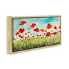 Stupell Industries Bright Red Poppies Meadow Floating Frame Canvas Art - 2 of 4