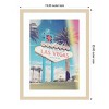 Amanti Art Vintage Vegas Sign by Pictufy Studio III Wood Framed Wall Art Print - 3 of 4
