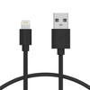 Just Wireless 3' TPU Lightning to USB-A Cable - Black - image 2 of 4