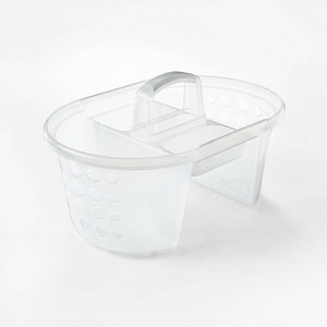 Plastic Shower Caddy Clear - Room Essentials