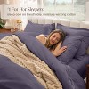 100% Organic Cotton Percale Duvet Cover and Sham Set by Bare Home - 3 of 4