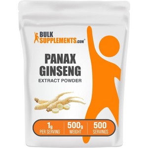 BulkSupplements Ginseng Root Extract Powder - 1 of 4