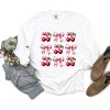 Simply Sage Market Women's Coquette Pink Cherry Chart Long Sleeve Garment Dyed Tee - 3 of 4