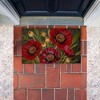 Stupell Industries Red Poppy Midnight Garden Printed Outdoor Door Mat, design by Nicole Tamarin, 18"x30" - 4 of 4