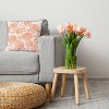 16"x16" Antique Flowers Square Throw Pillow - e by design - 3 of 4