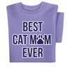 Collections Etc Best Cat Mom Ever Short Sleeve Graphic T-Shirt - 3 of 4