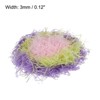 Unique Bargains Gift Packaging Easter Basket Filling Raffia Grass Paper 5 Packs - 2 of 4