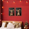 Stupell Industries Baby Reindeer Characters 2pc Floating Frame Art Set - 2 of 4
