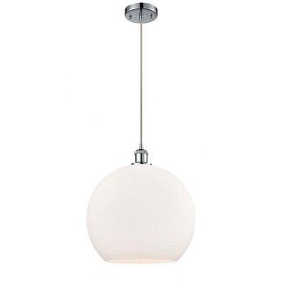 Athens - 1 Light Pendant In Industrial Style-18.38 Inches Tall and 13.75 Inches Wide