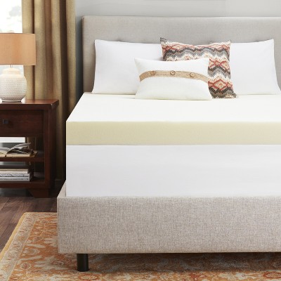 4 memory deals foam mattress topper