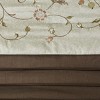 NicBex 7-Piece Elegant Transitional Embroidered Bedding Comforter Sets, Bedding Set with Piecing and Embroidery Details, Machine Washable - 2 of 4