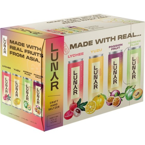 Lunar Hard Seltzer Variety - 8pk/12 fl oz Cans - image 1 of 4