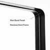 TEHOME Arthers Rectangular Stainless Steel Framed Pivoting Wall Mounted Bathroom Vanity Mirror - 4 of 4