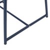 Modern Mesh Outdoor End Table, Rectangle Powder-Coated Metal Patio End Table for Outside Use, Patio Side Table -Christopher Knight Home - 4 of 4
