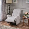 CENGHU Glider Swivel Recliner Chair in Fabric, Adult Sofa Chair, Recliner Chair for Adult, Mid Century Modern Pushback Chair for Living Room, Bedroom - 4 of 4