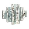 Trademark Fine Art Katrina Pete Winter Birches v2 5 Piece Panel Set Art - 2 of 3