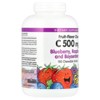 Natural Factors Fruit-Flavor Chew Vitamin C, Blueberry, Raspberry and Boysenberry, 500 mg, 180 Chewable Wafers - 4 of 4