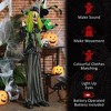 Whisen Battery-Operated Halloween Pumpkin Ghost, Sound-Activated Scary Voice & LED Eyes - 4 of 4