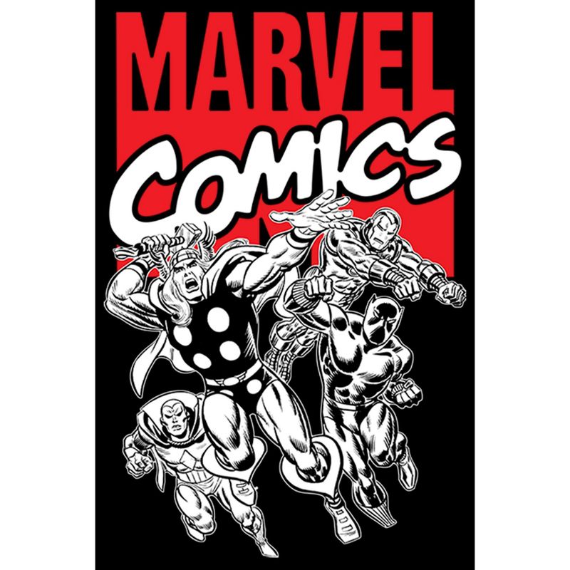 Boy's Marvel Super Avengers Comic T-Shirt, 2 of 6