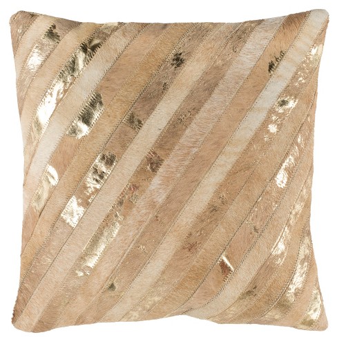 Contemporary Cowhide Toss Pillow