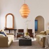Rennnsan Brelune 32"W Tiered Drum Country LED Dimmable Chandelier in Gold - 2 of 4