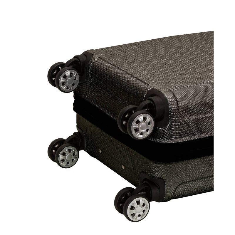 Rockland Skyline 3pc Hardside ABS Non-Expandable Luggage Set, 5 of 9