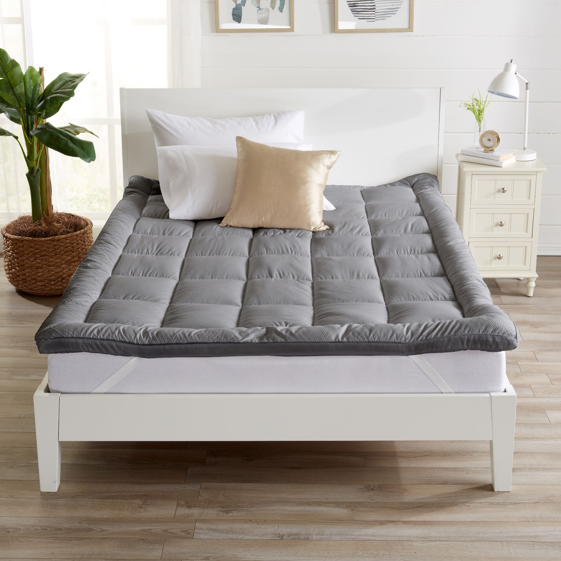 Ultra-Soft Down Alternative 2 Inch Mattress Topper - Great Bay Home