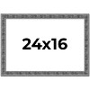 PosterPalooza | Distressed Black Picture Frame - UV Acrylic, Backing Board, Hanging Hardware Included - 2 of 4